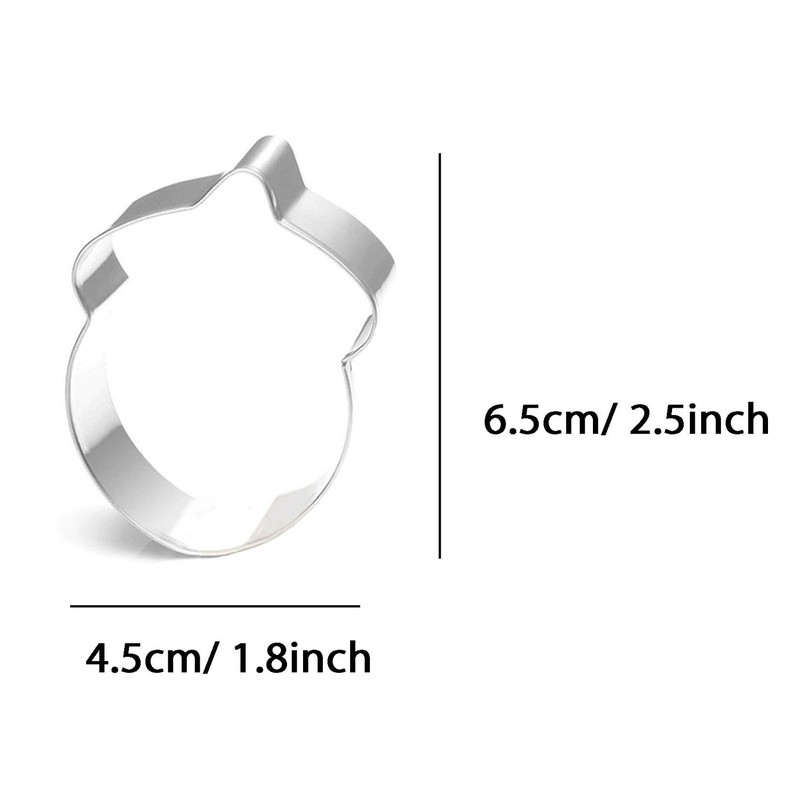 WJSYSHOP Strawberry Cookie Cutter Stainless Steel