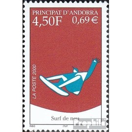 Andorra - french Post 548 (complete.issue.) unmounted mint/never hinged ** MNH 2000 Snowboarding (Stamps for collectors) Winter sports (skiing/ice hockey/bobsleigh ...)