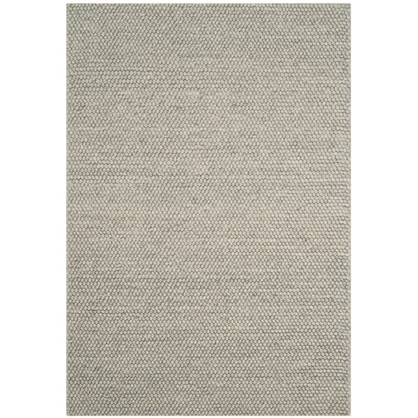 SAFAVIEH Natura Collection Accent Rug - 2' x 3', Silver,