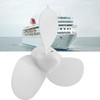 Ymiko Boat Motor Propeller Motor Propeller Outboard 3-Blade Propeller Electric