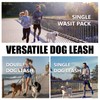 Hands Free Dog Leash for Medium Dogs - Adjustable Running