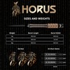 Mission | Horus Darts | Black & Bronze | Electro