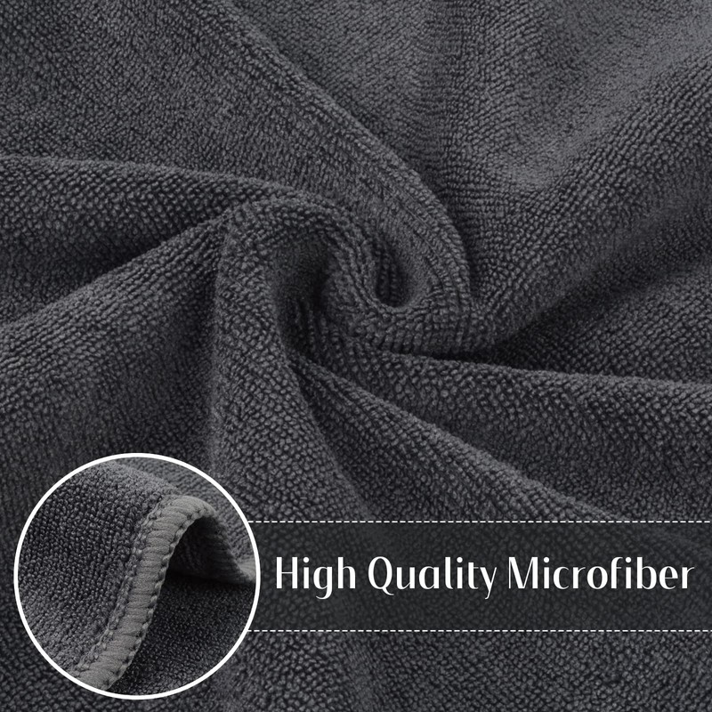 SINLAND Microfiber Cleaning Cloth Ultra Absorbent Softer Towel Reusable Cloth