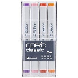 Copic Original Markers 12pc Set-Basic