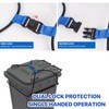 2PCS Trash Can Lid Locks for Animals, Garbage Can Bungee