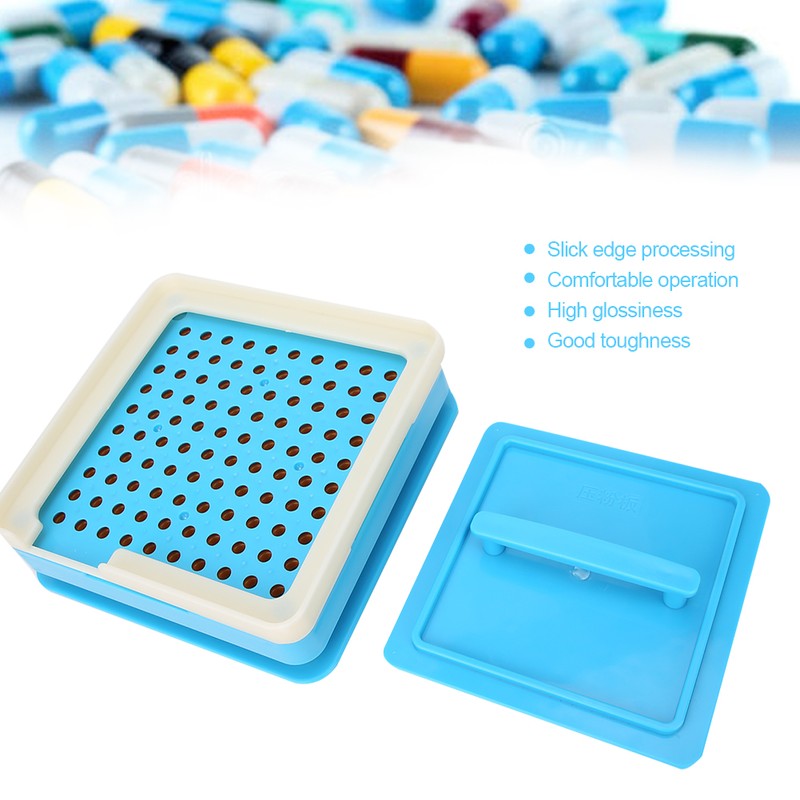 100 Holes Capsule Filler Manual DIY Capsule Powder Pressing Filling
