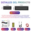 Ojos Led Para Carro,Pantalla Led Flexible Para Auto,Visualización LED Programable,Texto