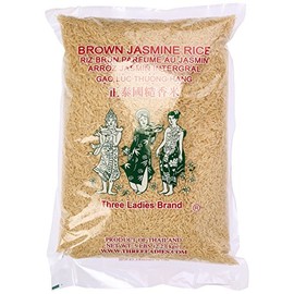 Three Ladies Brown Jasmine Rice 5 lbs
