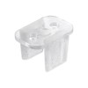 sourcing map Pack of 100 LED Neon Mounting Clips Mounting