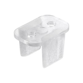 sourcing map Pack of 100 LED Neon Mounting Clips Mounting Clips Holder for 6 mm Neon LED Strips