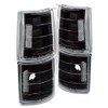 Spec-D Tuning Black Housing Clear Lens 4 PC Corner Lights