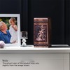 Waterfall Wood Memorial Urn, Mini Ash Holder, Small Keepsake Jar,