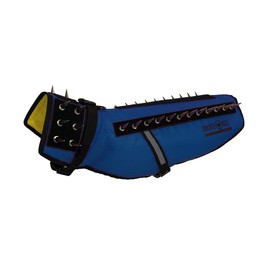 CoyoteVest Dog Harness Protection Vest, Reflective Dog Accessories with Spikes to Shield Your Pet from Raptor and Animal Attacks, Proudly Made in America (Medium, Royal Blue)