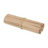 PATIKIL 50pcs 3mm x 10cm Dowel Sticks Wooden Sticks Unfinished
