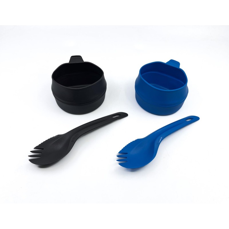 Wildo Unisex Dinner Set Camp-A-Box Duo Light, Light Blue, One