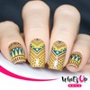 Whats Up Nails - B009 Lost in Aztec Stamping Plate