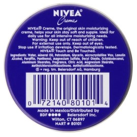 Nivea Creme Skin Moisturizer 1 Ounce Pack of 10 Intensive Hydration for Dry Skin