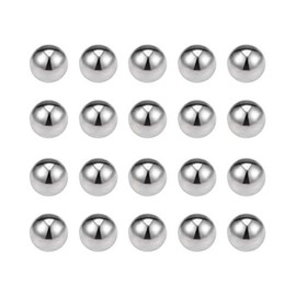 sourcing map Bearing Ball 440C Stainless Steel G100 Precision Ball 3.5 mm (Pack of 50)