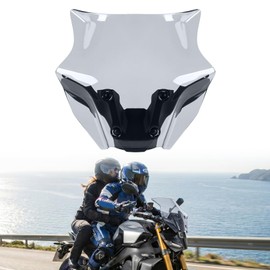 Double Bubble Windshield Fit for MT-09 MT09 SP 2021-2023, Smoke