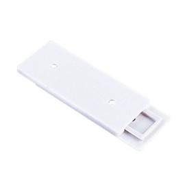 Multi-tap holder outlet fixation Non-perforated multi-tap fixation White 4ea