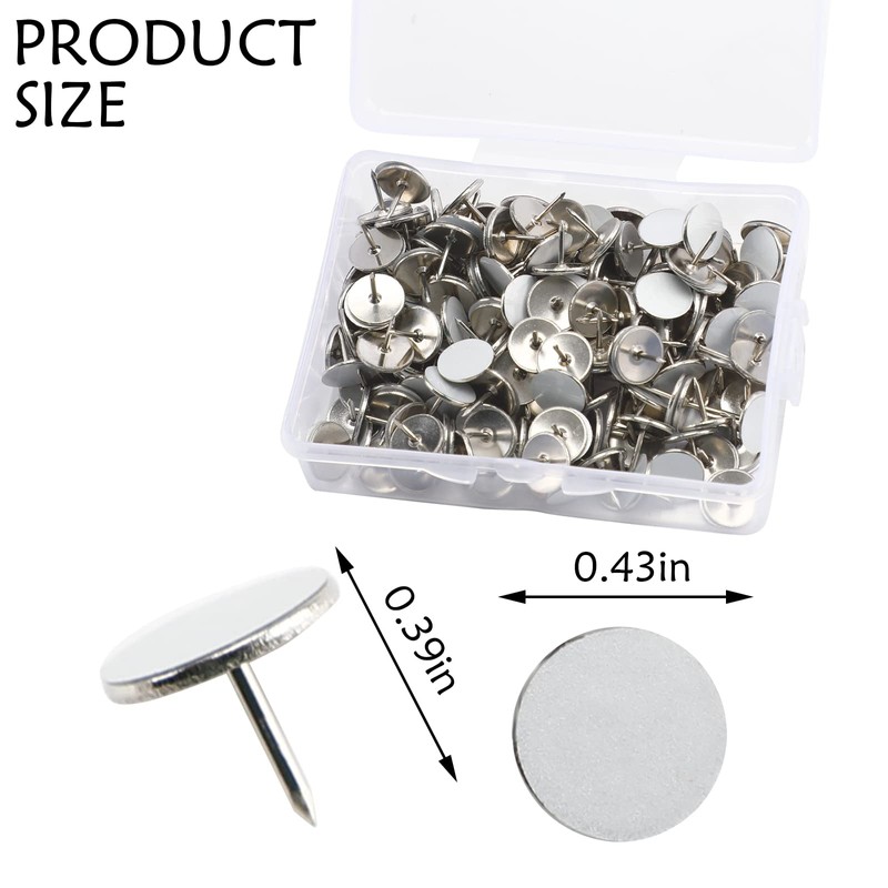 200 PCS Reflective Tacks Trail Marking Tacks Hunting Reflective Tack