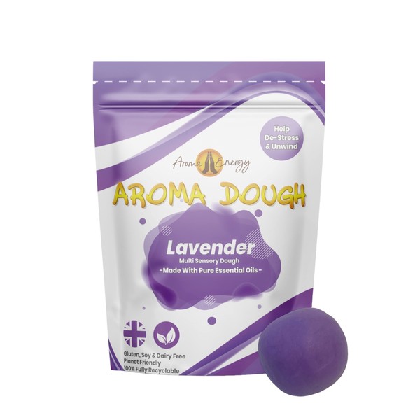 Aroma Energy Aromatherapy Multi Sensory Therapy Putty Stress Relaxation Soothing Lavender