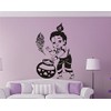 Heaven Decors Krishna Religious Wall Sticker Size (59 x 84)