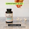 Amandean Magnesium Threonate Complex Glycinate Malate Supplement Veggie Capsules High