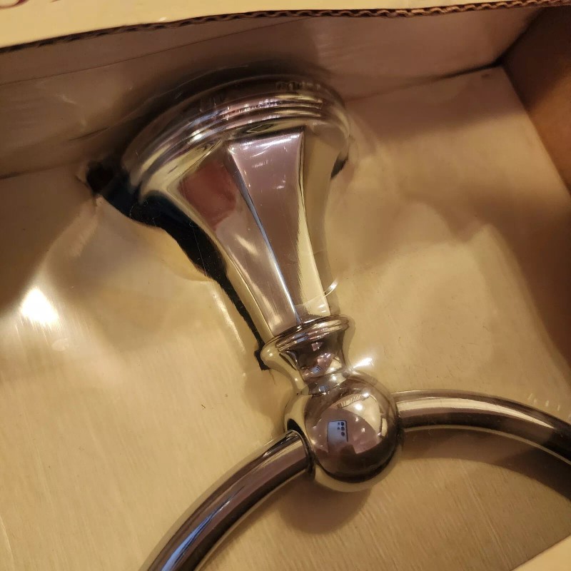 Baldwin Keswick Premium Towel Ring Polished Chrome 3784-260 Canaveral w