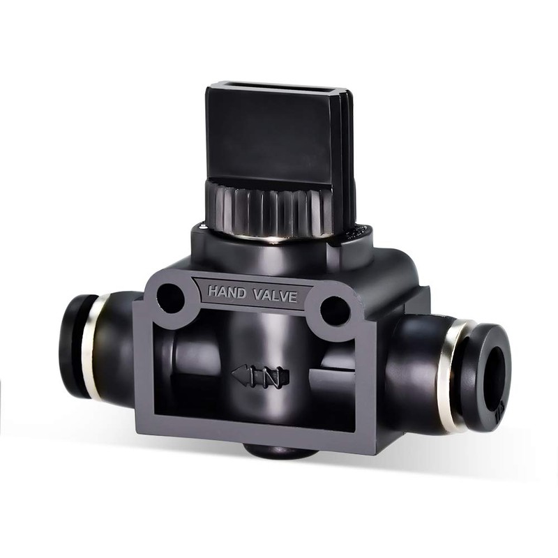 TAILONZ PNEUMATIC 3/8 inch OD Manual Flow Switch Valve 2