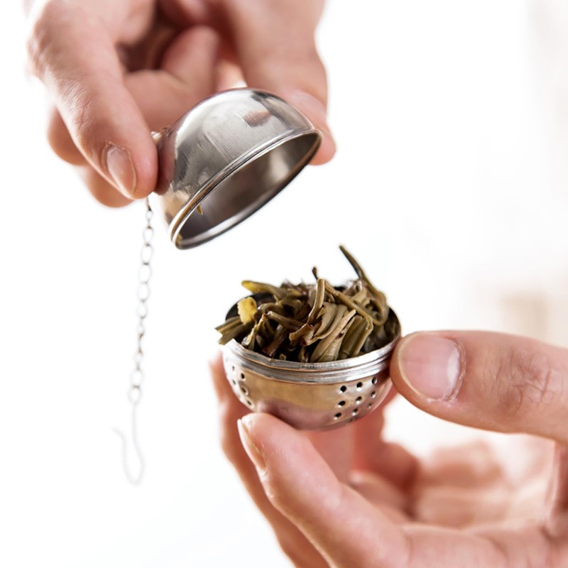 SHULLIN 4pcs Ball Shape Tea Strainer Tea Infuser Ball Stainless