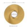 Circular Saw Blade 72 Teeth Ti Plated High Speed Steel