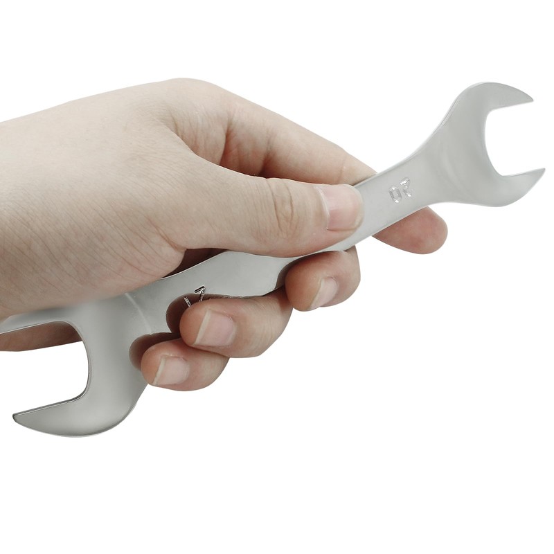 Hordion 20mm x 21mm Open End Super Thin Wrench, Metric
