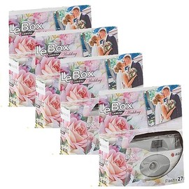 4x 1A Photo Porst Disposable Camera AgfaPhoto LeBox Wedding