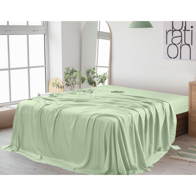 Utopia Bedding - Flat Sheet Double - Easy Care Soft