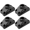 Maasechs 4 Pack Locking Side Deck Mounting Bracket Boat Fishing