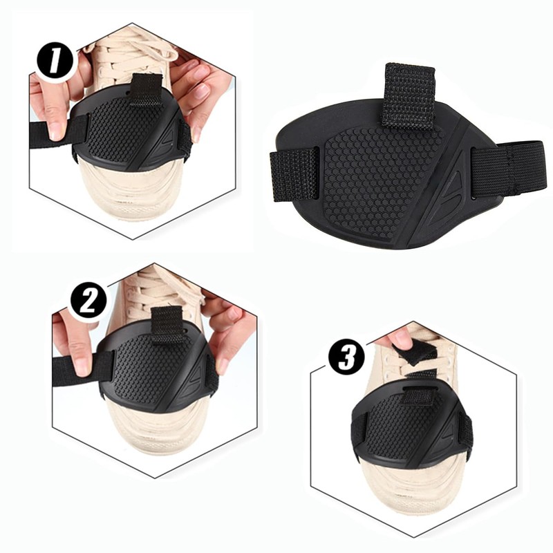 SAMCOS Shift Guard Motorcycle Protector Pad Protective Cover Improved High