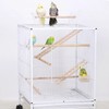 2pcs Bird Wooden Ladder Bird Ladders Wooden Ladder for Bird