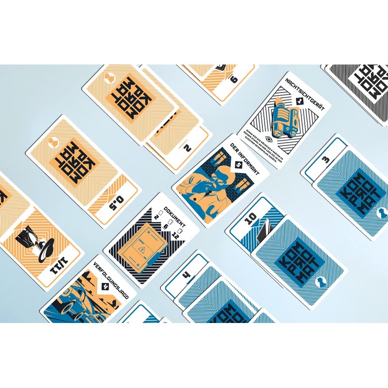 Helvetiq Verlag Kompromat Card Game, Yellow