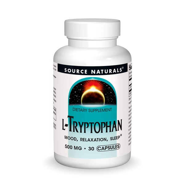 Source Naturals: L-Tryptophan, 500 mg 30 caps