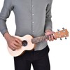 Flanger FU-80S 21in Ukulele Compact Wood Wooden Mini 4 String