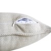 Lutanky Linen Cushion Covers Pack of 2 Elegant Rectangle Throw