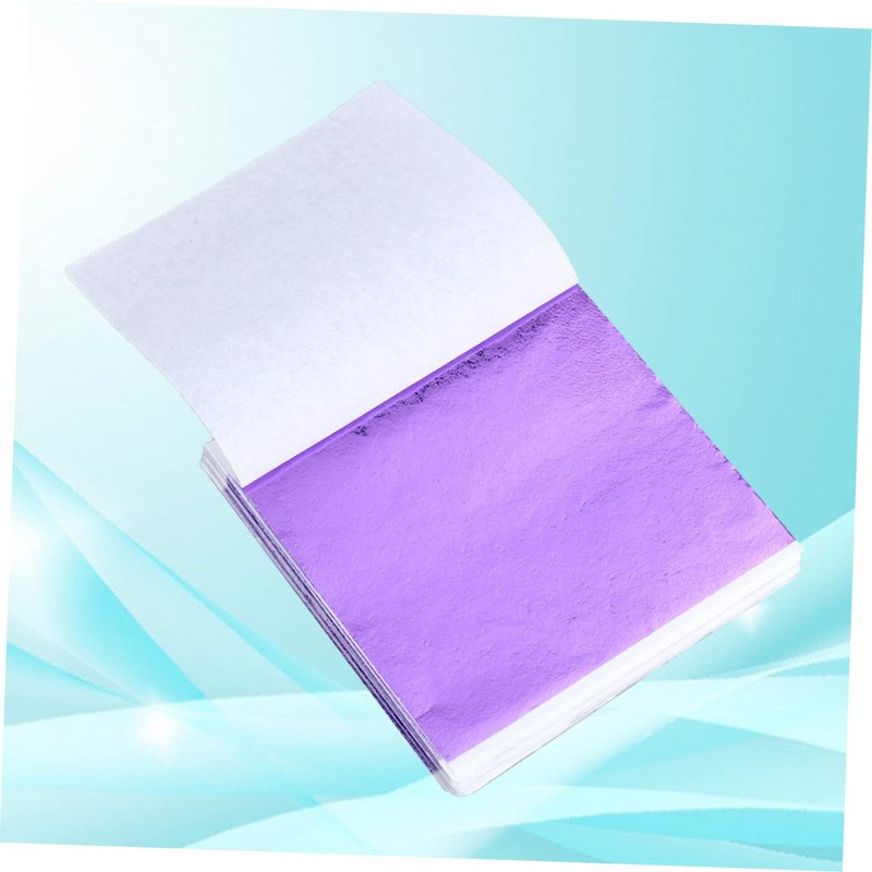 TEHAUX 3sets Gold Foil Paper Immitation Leaf Sheets Shiny Foil