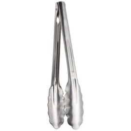 Adcraft XHT-10 9-1/2" Long, Extra Heavy Stainless Steel Utility Tong