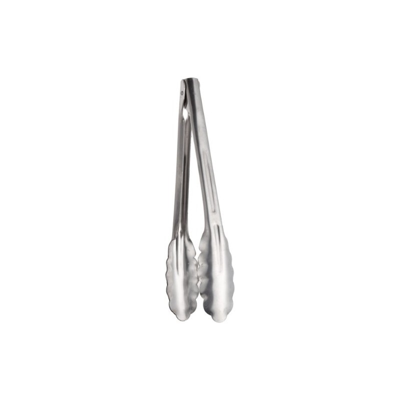 Adcraft XHT-10 9-1/2" Long, Extra Heavy Stainless Steel Utility Tong