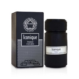 META-BOSEM Iconique for Men Cologne Sweet Fragrance, Eau de Toilette Natural Spray - Citrus Spicy Scent, Black Bottle - Holiday Gift, 3.4 Fl Oz/100 Ml