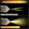 TOTMOX Car Injector Replacement 4pcs 2 Pin Injector Injector Compatible