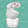 Manual Salad Spinner Lettuce Dryer Fruit Vegetable Washer Dryer with