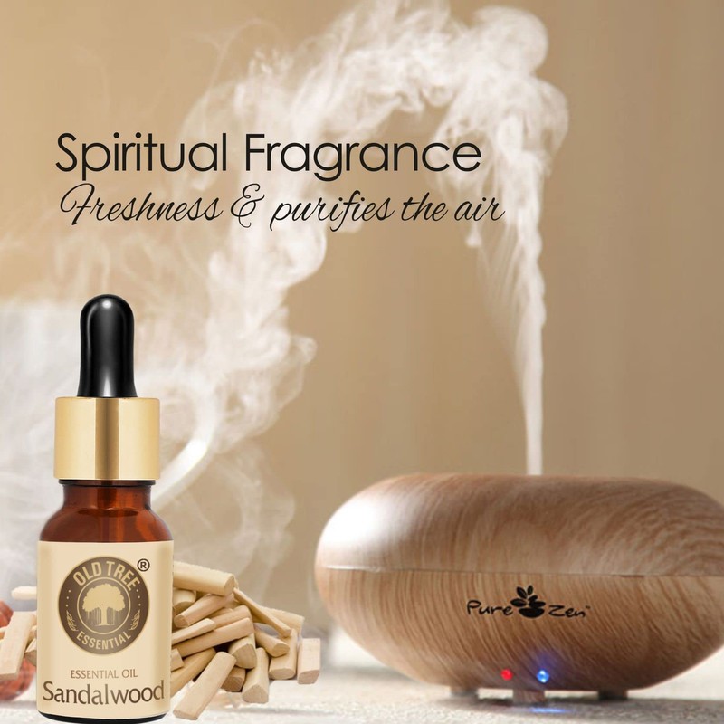 Old Tree Sandalwood Essential Oil for Aromatherapy, 30 ml