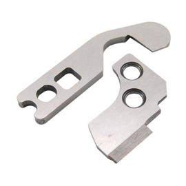 Kunpeng 1 Set Upper And Lower Blade for Elna 664 Sewing Machine # 788127007 + 788013009